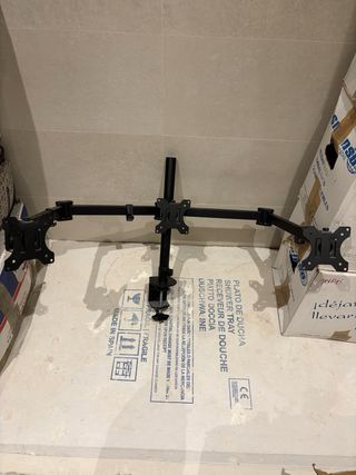 PUTORSEN Soporte 3 Monitores Escritorio