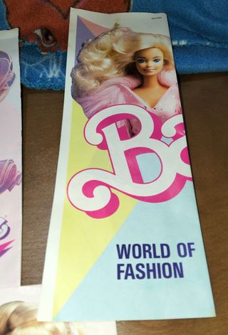 Barbie World of Fashion - Libretto e Flyer