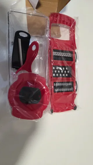 Cortador Mandolina Frutas y Verduras 6 en 1