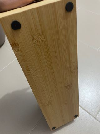 Caja de bambú para botella de vino