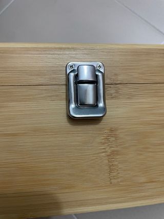 Caja de bambú para botella de vino