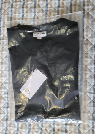 Camiseta Lacoste Negra
