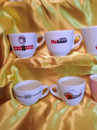 Tazzine caffè pubblicitarie - Set 16 pezzi