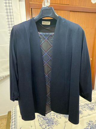 Chaqueta BOGUAR XXL Azul Tartán