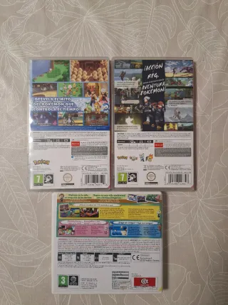 Cajas de Juegos Nintendo Switch Pokémon y Animal C