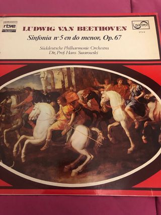 3 Vinilos Música Clásica Beethoven Franck