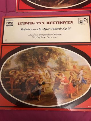 3 Vinilos Música Clásica Beethoven Franck