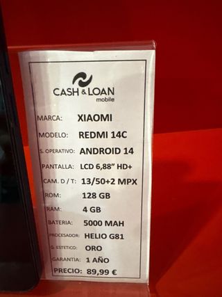 Xiaomi Redmi 14C 128GB