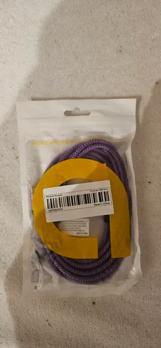 Cable Carga Rápida Heemax USB-C 60W Púrpura