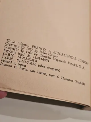 Franco historia y biografia