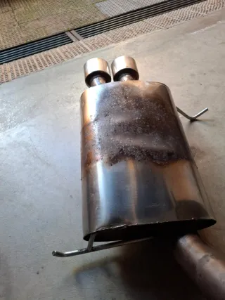 Escape Acero Inoxidable BMW Z3