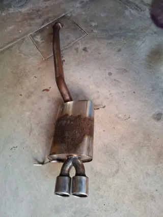 Escape Acero Inoxidable BMW Z3