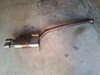 Escape Acero Inoxidable BMW Z3