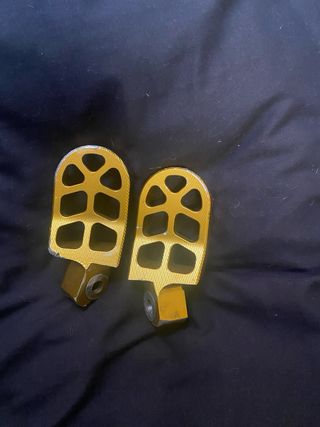 Estriberas Doradas Moto Enduro