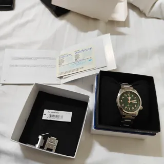 Seiko 5 Automático Esfera Árabe Verde