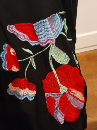 Vestido Desigual bordado Talla S