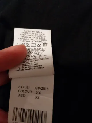 Vestido Desigual bordado Talla S