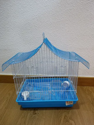 Jaula para pájaros pequeña