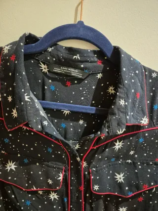 Vestido mini Zara estampado estrellas