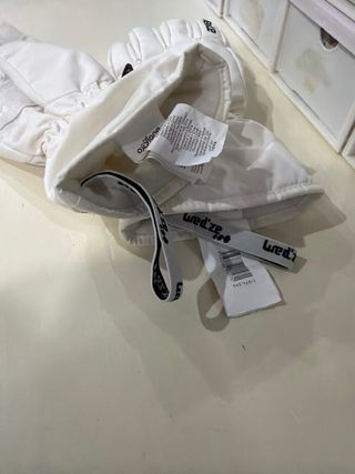 Guantes esquí Wed'ze blancos chico