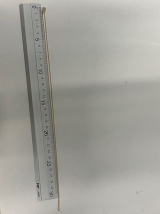 Cadena forzada de oro 18k 66cm