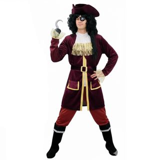 Disfraz Capitán Garfio Pirata Hombre Talla M