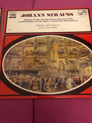 Lote 3 Discos Música Clásica: Strauss, Grieg, Rims