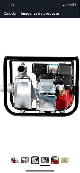 Bomba de agua gasolina