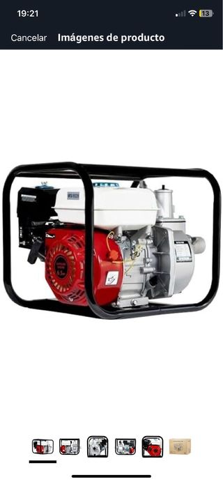 Bomba de agua gasolina