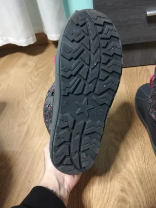 Botas de nieve para niña 34/35