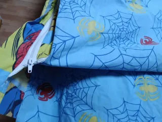 Juego Sábanas Saco Spiderman