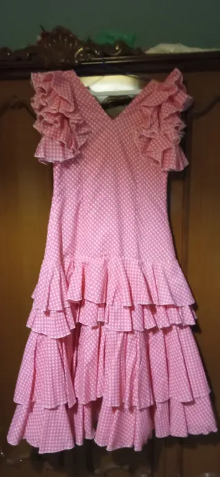 Lote trajes flamenca niña y mujer