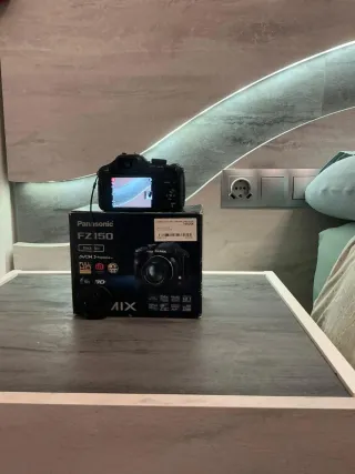 Panasonic Lumix DMC-FZ150 Cámara Digital Negra