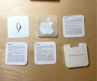 Cajas iPhone 13 Pro y Xr + Pegatina Apple