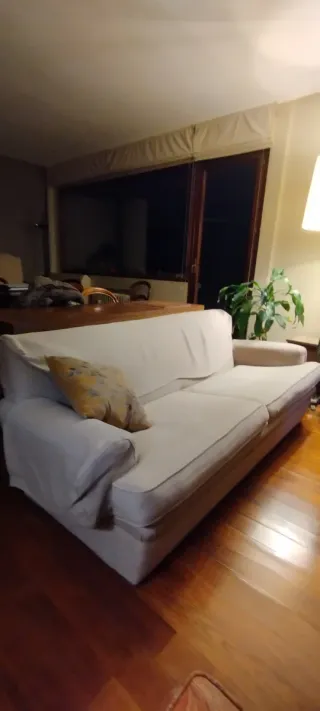 Sofá de 3 plazas tela