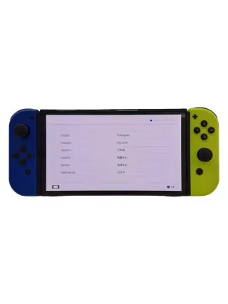 Nintendo Switch OLED Azul y Amarillo