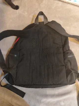 Mochila Desigual Negra Nylon