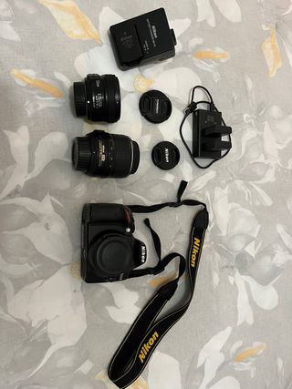 Pack Cámara Nikon D3200 + objetivos