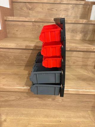 Organizador de herramientas con cubos