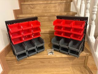 Organizador de herramientas con cubos