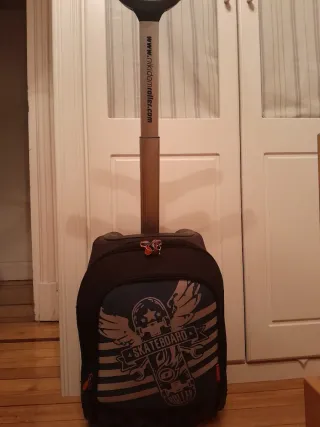 Mochila Nikidom Roller Azul Pequeña