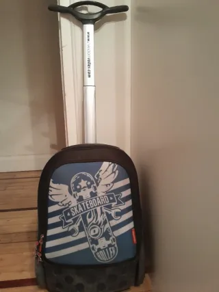 Mochila Nikidom Roller Azul Pequeña