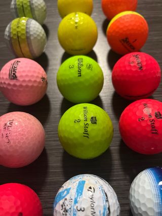 Bolas de Golf de Colores Variados