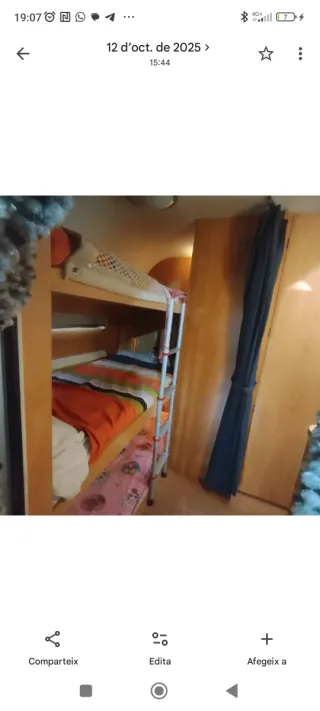 Caravana Sun Roller Jazz. - 750Kg . 5 Plazas!