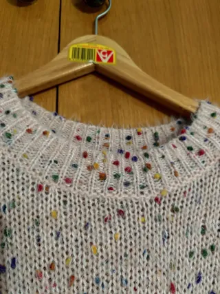 Jersey jaspeado suavecito multicolor