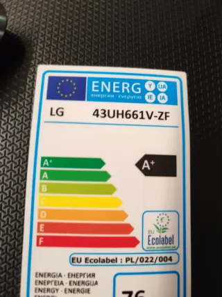 Soporte Pie TV LG 43UH65