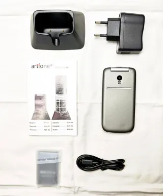 Artfone G3 - Telefono per anziani - Torcia & S.O.S