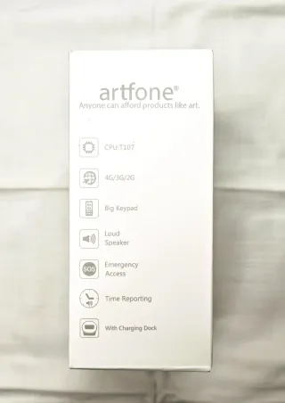 Artfone G3 - Telefono per anziani - Torcia & S.O.S