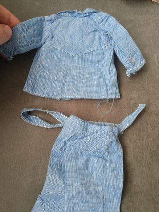 camisa cinturon y pantalon para Nancy años 80