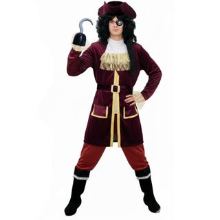Disfraz Pirata Capitán Garfio Talla XL